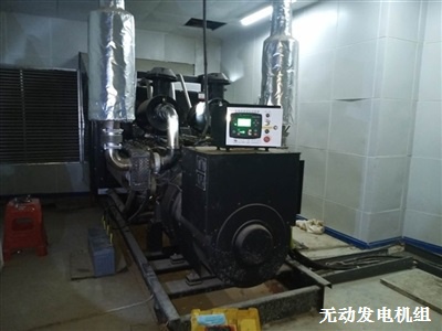 无动柴油发电机组 试运行